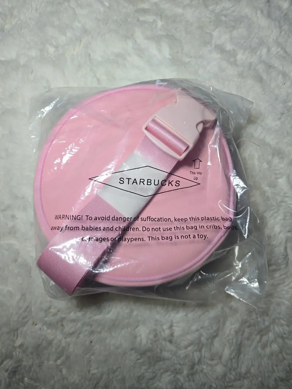 Starbucks Pink Drink Limited Edition Belt Bag With Bag Charms Limited Release